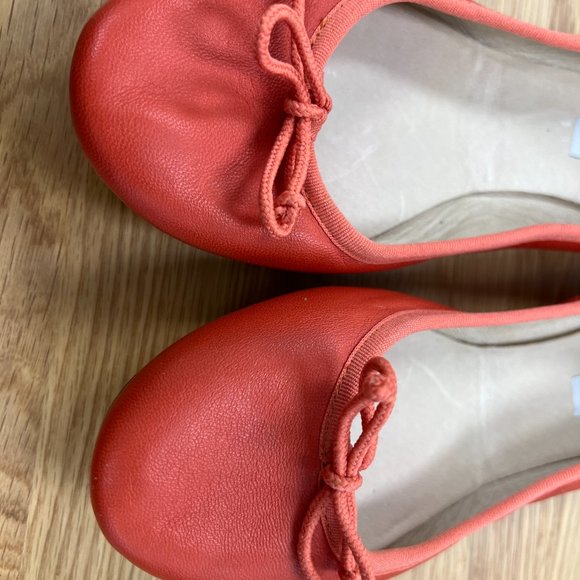 Bagllerina Paris Foldable Ballet Flats - Coral - Picture 3 of 9